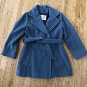 Vintage 1970s Young Pendleton Dress Long Sleeve Wool Size 11-12